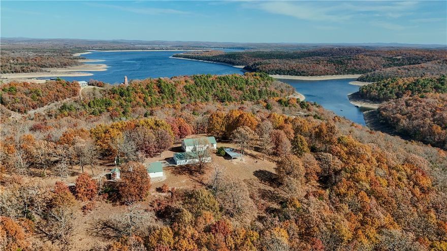 Enjoy privacy, versatility, and natural beauty on this 18.9 acre property with year round lake views. From a serene homestead, weekend retreat, or multifamily investment here is the opportunity to turn your dream into reality. The 52’ x 24’ detached workshop with a 2 car garage is ideal for transforming into a separate living space, guest house, rental unit, or studio.