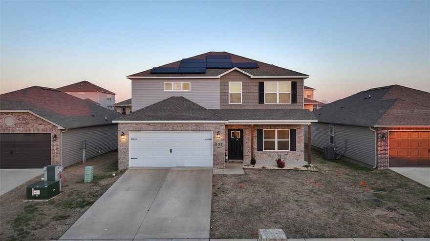 This stunning 5-bedroom, 3.5-bath home built in 2022 offers 2,352 sq ft of modern living and space to grow! If you have a big family or need room for kids, guests, or a home office (or two!), this home checks all the boxes. Open layout, newer construction, and plenty of space for everyone to spread out—without sacrificing comfort or style. Perfect as a starter home for a growing family, this one gives you the space you need now and for years to come. Just move in and make it yours!