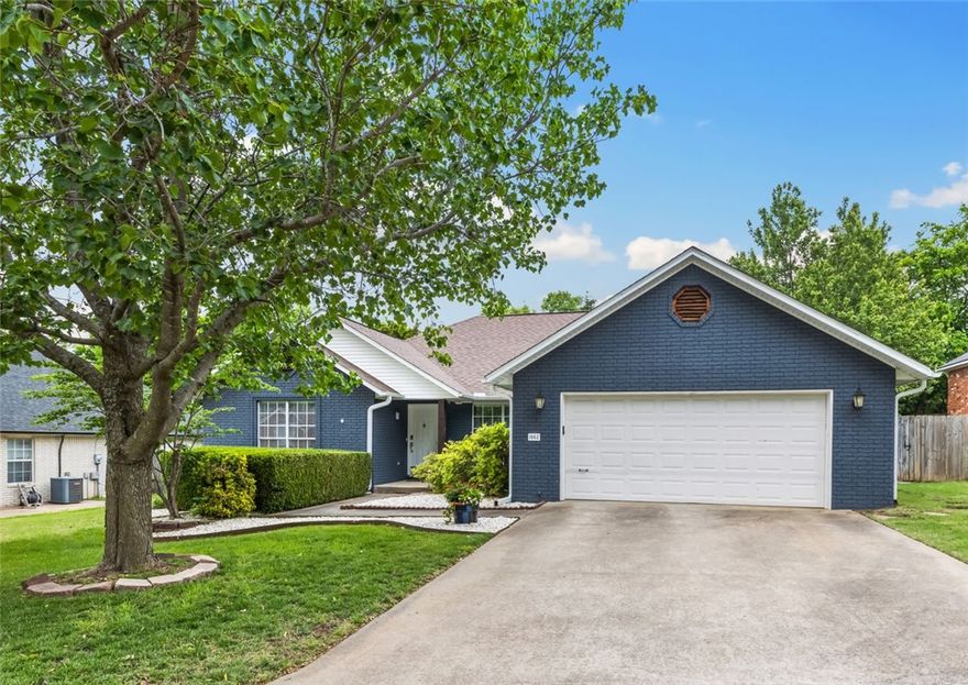 Located in East Fayetteville, this 4 bed, 2 bath home offers a functional split floor plan with separation between the primary suite and secondary bedrooms. Wood floors run through the main living areas, paired with detailed crown molding throughout. A balanced mix of updates and original character carries through the space. The kitchen features granite countertops and connects naturally to the main living and dining areas. A second dining area with french doors provides flexibility for use as an office, additional living space, or formal dining. Outside, a large backyard and spacious deck provide a comfortable extension of the living space. Conveniently located near Gulley Park and zoned for Root Elementary, with easy access to shopping, dining, and everyday amenities. Showings begin on 5/16.
