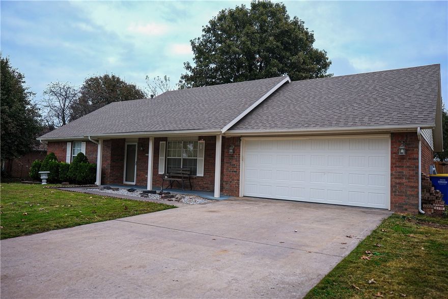 Beautifully updated home with very spacious lot in the heart of Lowell! Tons of updates done to the home. New roof in 2024, new garage door, and new water heater. Tiled flooring throughout except for the bedrooms. Updated lighting fixtures, repainted cabinets and updated hardware, and arches added to kitchen and living room. Granite countertops in kitchen. Very spacious laundry room with storage and table top with granite for folding clothes. Very spacious backyard with storage shed and an 8x16 ft workshop with electric ran to it. Fridge will convey as well as Arlo home security cameras and doorbell camera (3 cameras total). Home will include a 1- year 2-10 home warranty provided by the seller.