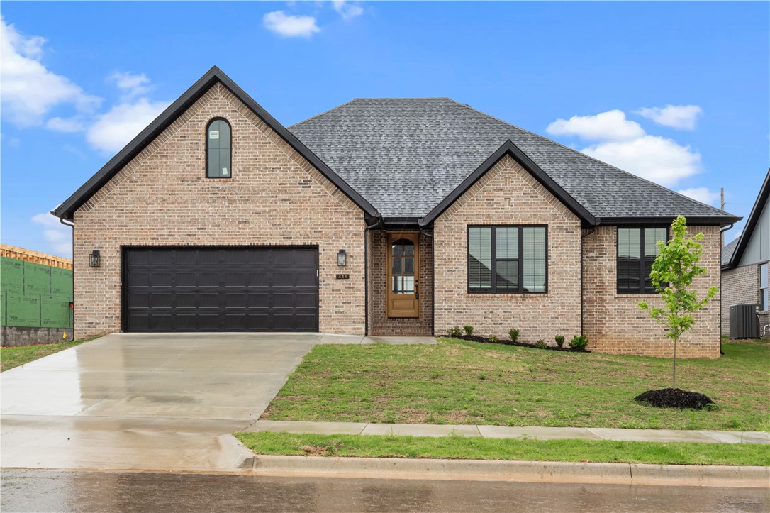 Welcome to your brand new home in Veneto subdivision in Tontitown. This home invites you in with an open floor plan, vaulted ceilings, and a customized fireplace in the family room. 3 bedrooms and an office that could be a 4th bedroom & two full bathrooms, generous laundry, pantry, closets, and two-car garage and nice back patio. Designer-chosen finishes and details; paint colors, countertops, tile, flooring, accent walls. Blinds, gutters and fence included!!! Minutes from I-49, Golf Courses, Winery, Arvest Ballpark, and more!