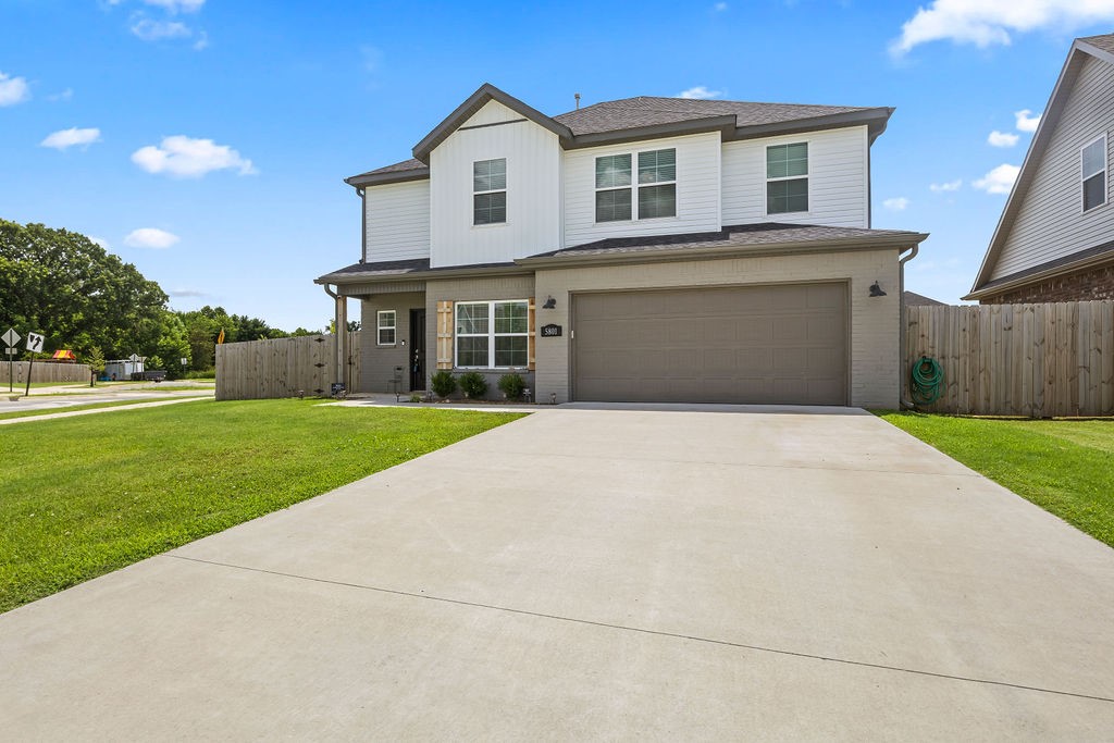 Welcome to this beautiful 4-bedroom, 3.5-bath home located on a spacious corner lot in a newly developed neighborhood. This thoughtfully designed home offers an open-concept layout with plenty of natural light, creating a warm and inviting atmosphere throughout. The kitchen includes a brand new dishwasher, ample cabinetry, and a large island and pantry —perfect for everyday living and entertaining. Step outside to enjoy the extended deck, ideal for outdoor dining, relaxing, or hosting gatherings. A front facing home office offers a versatile space that can also serve as a private office or study or bonus space. The generous primary suite provides a peaceful retreat with a private bath and walk-in closet. Three additional bedrooms offer flexible space for family, guests, or hobbies with a jack and Jill between two. With its modern design, corner-lot setting, and access to all the conveniences of a growing community, this home is the perfect blend of comfort and flexibility.