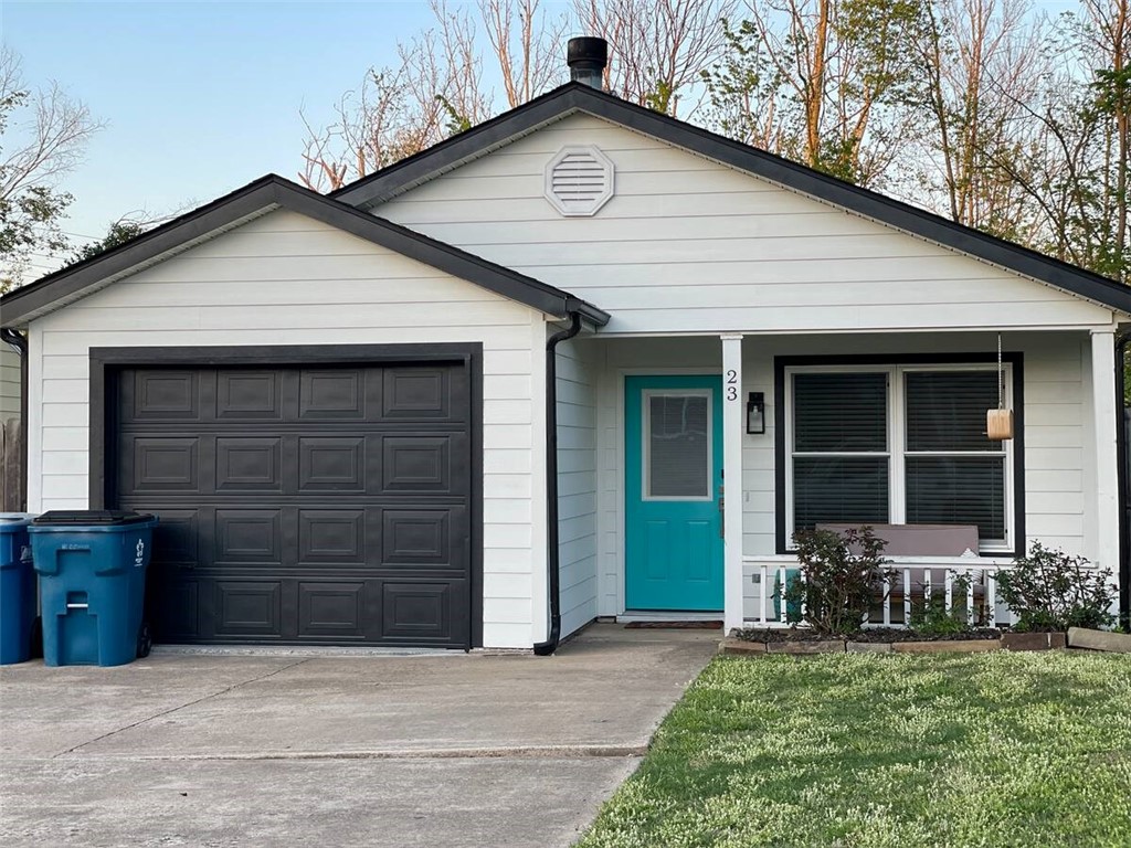Want to invest in a successful, remodeled, and fully furnished short-term rental near Downtown Bentonville? Currently renting Thursday-Sunday only, this property could achieve higher with minimal effort. Centrally located right in-between the downtown square and Coler Mountain Gateway, this property has tons of bikers pass by daily, and offers great options no matter which way you go! Approx. 5-minute bike ride to either; a few minutes down the street from Walmart Home Office; and just a few minutes to the North is quick I-49 highway access! This area has molded into a hub for bikers who want mountain & road bike access yet remain centrally located. Biker or not, this location will serve you well! Recent improvements include: 2020-new roof and gutters, 2024-new HVAC, 2025-new durable Hardy Board siding. This home is ranked "Top 5% of homes" on Airbnb. Contact agent for stats and list of furnished items.