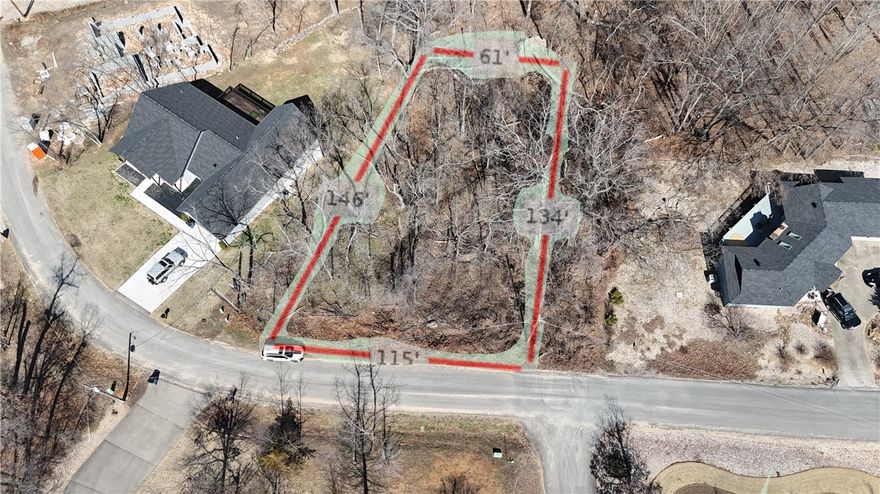 Build Your Dream Home in Bella Vista!

Seize this opportunity to own 0.27 acres in the heart of Bella Vista, AR, priced at $22,488! This lot offers a peaceful wooded setting with great potential for a walk-out basement home. While the terrain has a slope, neighboring homes show just how easily a stunning residence can be built here!

Enjoy Bella Vista’s Top Amenities:
Access to world-class biking & hiking trails
7 golf courses & multiple lakes for fishing & boating
Nearby parks, outdoor sports, and recreation centers

Conveniently Located:
Minutes to I-49, shopping, dining, and Bentonville attractions!

Don’t miss this chance to build in one of Northwest Arkansas’ most desirable communities. Schedule a showing today!