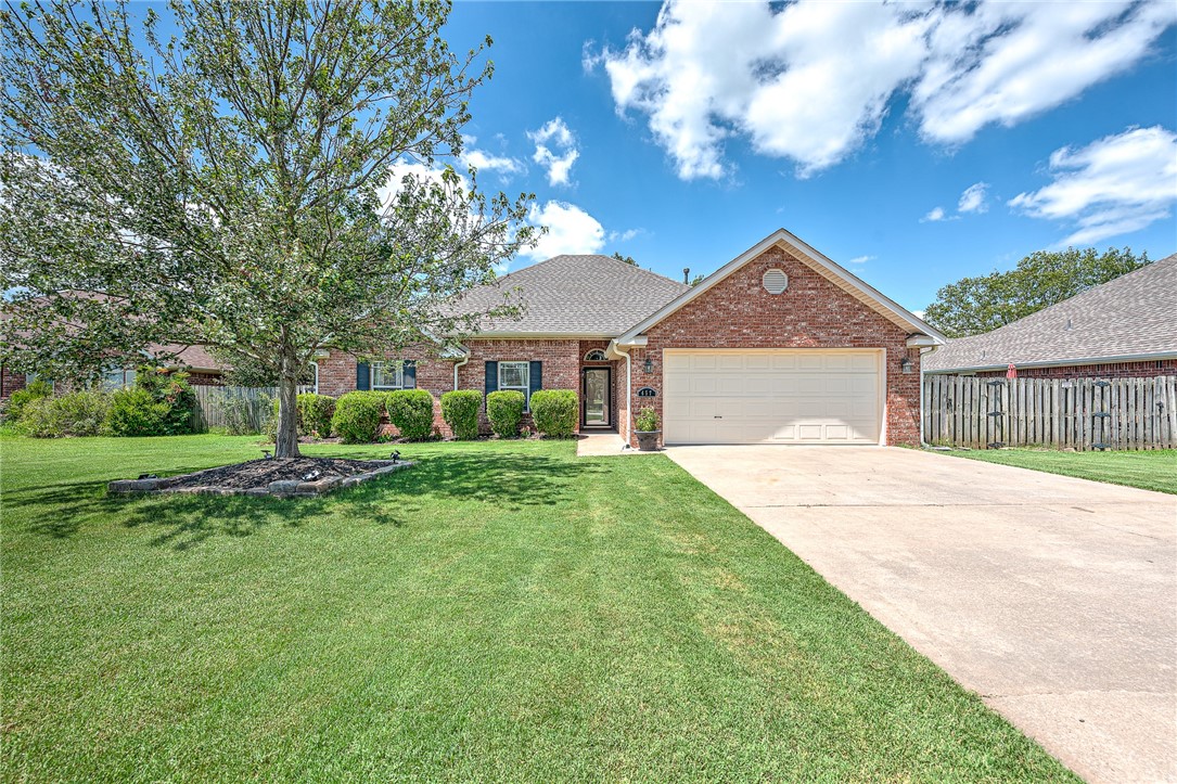 Welcome to this darling home on Brandonās Loop, offering both comfort and convenience. Location is prime being only 2.4 miles to I49, 0.5 miles to Young Elem., HarBer High & Hellstern Middle are across the street. Youāll also be near scenic Lake Elmdale which is perfect for fishing, kayaking, or simply relaxing by the water.
Inside, youāll find a cozy and functional layout featuring a gas fireplace for added warmth and ambiance. Recent major upgradesāincluding a new roof 2024, water heater 2024, HVAC system 2025āmake this home truly move-in ready and low-maintenance. You'll love the split floor plan and open living space.
Step outside to enjoy a spacious, level backyard with a hardtop gazebo, ideal for outdoor dining or relaxing in the shade. The property backs up to a wooded area, offering both privacy and a beautiful natural view.
Whether youāre a first-time buyer, downsizing, or looking for a smart investment, this home checks every box!
no HOA