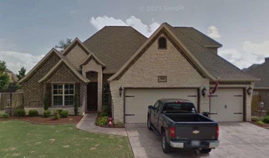 Sold before listing.  Open concept floor plan with 2 levels.  Upper level has bonus room with full bath and wet bar.  Outside there is a covered patio with space for grill to be plumbed into the house.  Storm shelter in backyard.  Main floor has a true office and dining space.