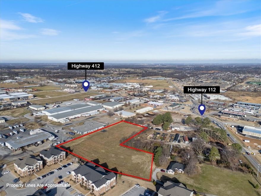 Three flat cleared acres with utilities located at the street.