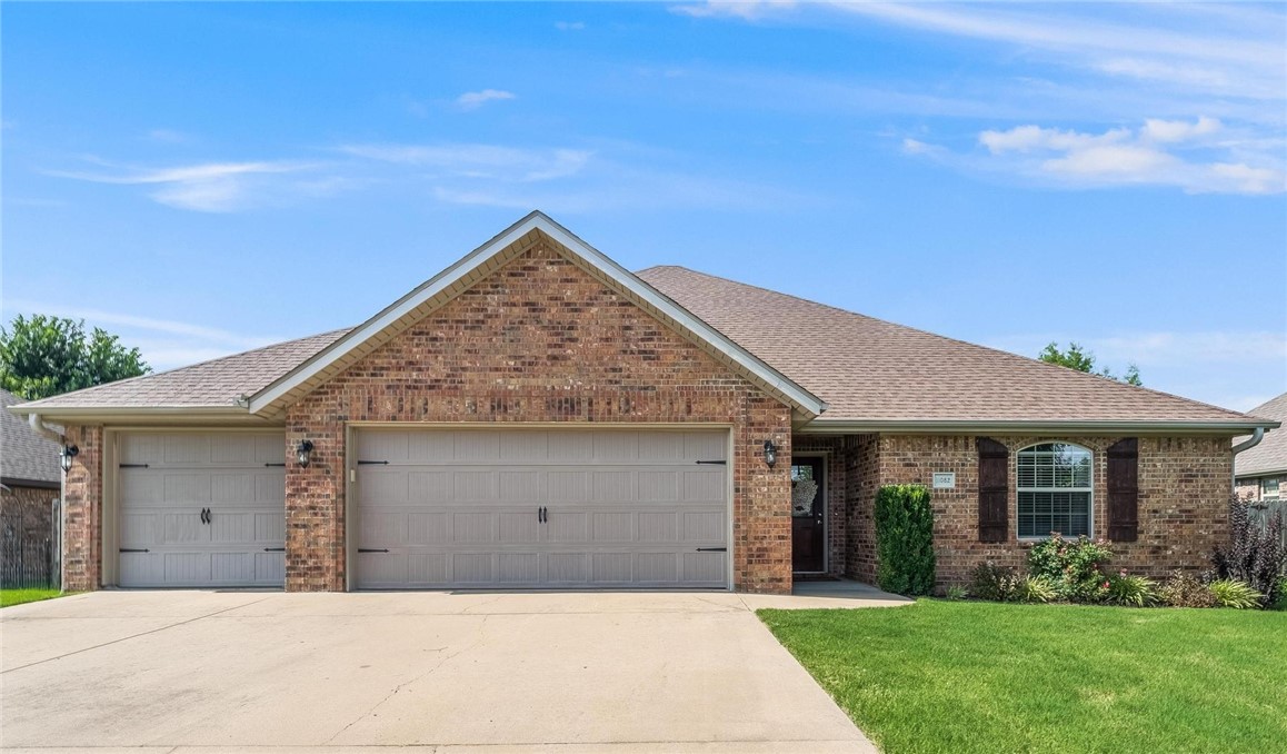 Well maintained home with a 3 Car Garage - which is hard to find at this price point! Great neighborhood in Prairie Grove/Farmington area and school choice allows for easy access to either district! Large living room, 4 nicely sized bedrooms with plenty of space, and updated luxury vinyl plank floors in the living room. Established neighborhood! Unlike new construction, you don't have to deal with the construction noise/traffic, small garages, no trees, and wondering what the quality of the home and neighborhood will look like after a few years. Great walk in closets in all bedrooms! New Water heater 2025. New Dishwasher and Microwave in 2024. Come make this wonderful house your home!