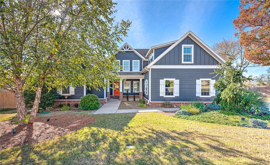 Hyde Park Subdivision need I say more, however it is the rare opportunity to be in the Estate Section on a larger lot in a larger home. This stunning 4 bedroom home also boasts 3 full baths. There is room for all the kids and the professionals that work from home. Natural light streaming through the beautiful large windows throughout. White kitchen w/double ovens, farmhouse sink, updated backsplash and island. Primary suite on the main level w/coffered ceilings creating a spacious design. 2nd Bedroom and FB on the main level opposite the primary for added privacy. Now for the backyard Oasis! Covered screen in back patio with hanging lights and for the other side of the backyard has a park-like setting & room for the kids to run & play.