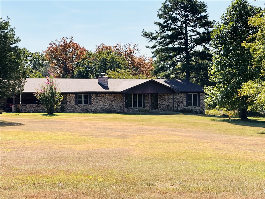 Check out this amazing opportunity to own a home on 3.55 acres off US 71 near Alma/Rudy. This home is easy access to I 49, private 3.55 acres, 2 bedroom/2 bath home, and has been well maintained as a one owner home. Rare find! The home includes two storage buildings, has a 2 car carport, and lots of flat land and trees to enjoy. Home is being sold AS IS. Check it out today!