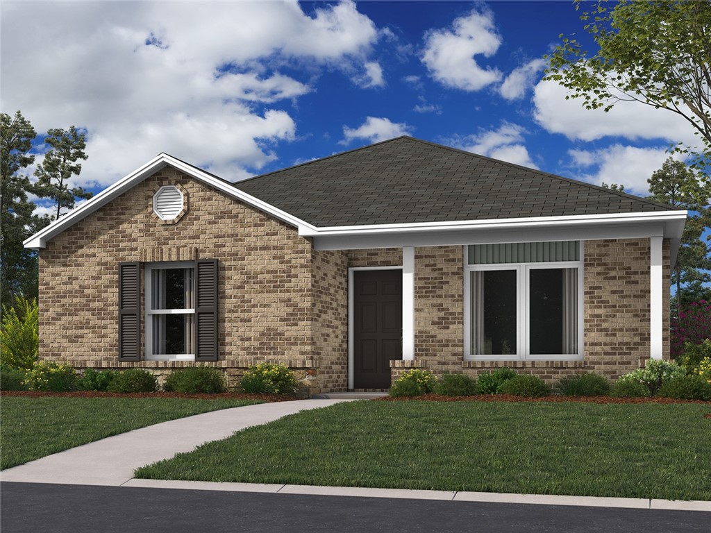 The beautiful Hawthorn plan is rich with curb appeal with its welcoming covered front porch and front yard landscaping. This home features an open floor plan with 3 bedrooms, 2 bathrooms, and a large living room. Also enjoy a cozy breakfast nook, a dining area, and a gorgeous kitchen fully equipped with energy-efficient appliances and ample counter space. Plus, a back porch to entertain and unwind. Learn more about this home today! *Photos are of similar model