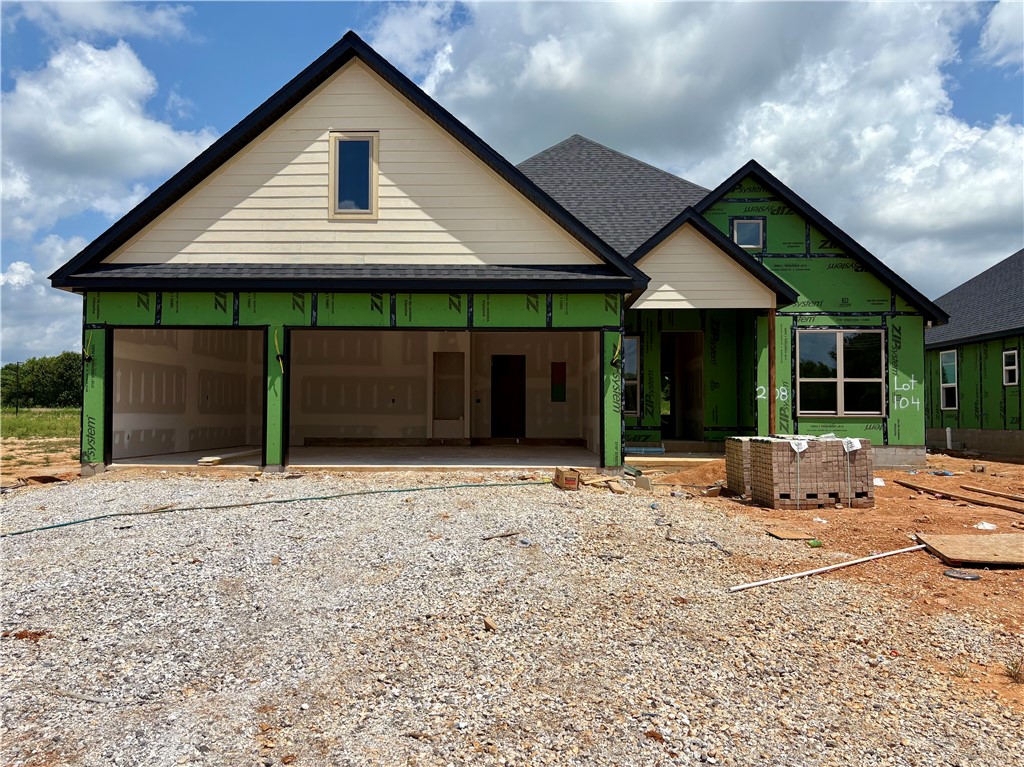 Pea Ridge is a growing community in Northwest Arkansas, and Concord presents a great opportunity to find your ideal home. This well-maintained, scenic neighborhood offers affordability and a welcoming atmosphere, making it a perfect fit for a variety of lifestyles.Welcome to the Hornbill Plan. This 4-bedroom, 3-bath home offers 2,310 sq ft of smart, functional living space with a layout perfect for comfort and flexibility.On the main floor, you’ll find a private primary suite featuring a large bathroom and walk-in closet with direct access to the laundry room—designed for everyday convenience. An additional bedroom and full bath are also located on the first floor, along with an open-concept kitchen, dining, and living area that flows seamlessly to the covered back patio—ideal for entertaining or relaxing outdoors.Upstairs, two more bedrooms and a full bathroom. A 3-car garage completes the home, offering plenty of storage and parking.