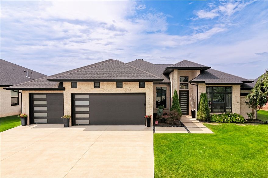 Located in the desirable Scissortail neighborhood, this stunning contemporary home boasts modern finishes throughout. As you enter, you will discover an open yet split floor plan, featuring 4 bedrooms and 3.5 bathrooms. The primary suite is complete with a luxurious ensuite bathroom and large walk-in closet. The main living area features a formal dining room, along with the living room and kitchen featuring quartz countertops with a waterfall edge and equipped with double ovens. Outside, you will discover a fire pit, perfect for entertaining and relaxation. The gated and friendly community also provides excellent amenities for residents including an adult and family pool, a playground, and a clean and accessible clubhouse. With the convenient location of this home, you'll have easy access to nearby shops, restaurants, and entertainment. Experience the wonderful neighborhood and beautiful design of this home, while being in close proximity to all Northwest Arkansas has to offer!