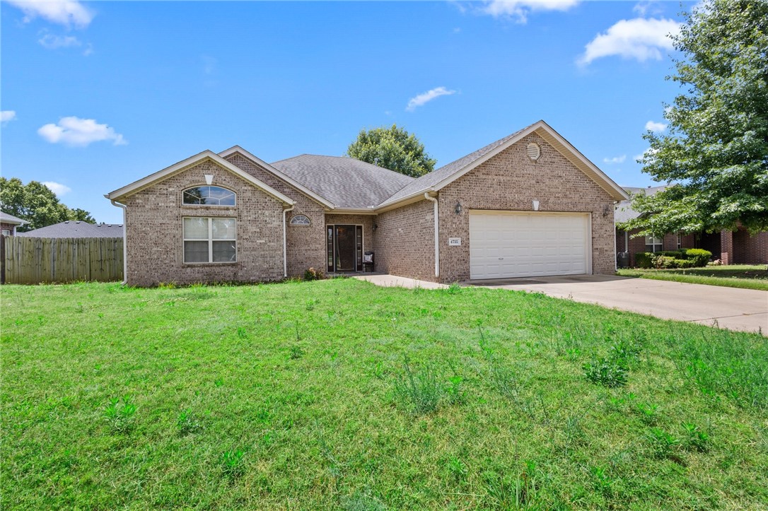 Great home in Persimmon Place subdivision close to shopping, schools, bike trails, & more. This split floorplan home on a level lot is thoughtfully designed with an extra-large family room that opens directly to the eat in kitchen. The kitchen includes a 4-gas burner stove with griddle, pantry, center island, refrigerator & granite counter tops. Spacious bedrooms offer walk-in closets, and the primary bedroom includes two, a his and hers. There is a covered patio and privacy fence in the backyard making an enjoyable outside space to relax and entertain.