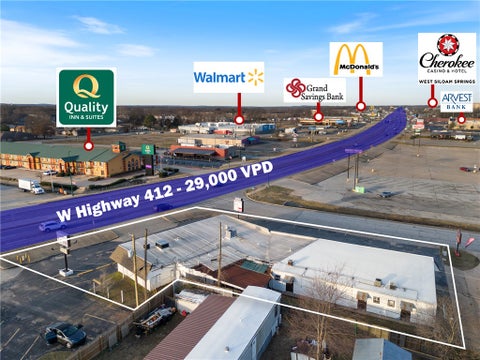 Photo of 1245 US-412, Siloam Springs, AR 72761 (MLS # 1355470)