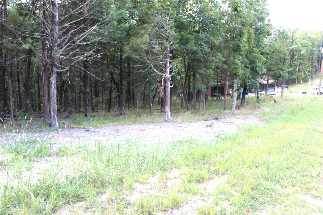 Nice parcel of land located in Unit 5 in Holiday Island. Has level area near the road and gentle slope towards the back of the property. Several nice areas to build a home. Wooded with a pie shaped with double with at the street, great for over sized garage or shop, Deep lot (.79 ac). Corners on the property are located and flagged. Close to Marina, lake access, golf course, Rec Center and all the other things Holiday Island has to offer. Contact me to schedule a showing.