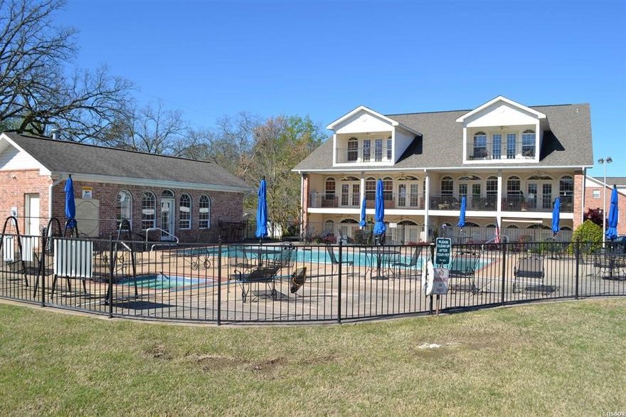 This is living the life in one of Hot Springs most prestigious gated condominium communities right off Central avenue in the heart of town. Accompanied with the feeling that you have your very own private pool and hot tub right out your back door. This 3000+ 3 bedroom/3 bath condo with office and game room spaces offers comfortable sleeping accommodations for 10 with 2 master suites. Unit is being sold fully furnished with all furniture, linens, plates, pots/pans, silverware, TV's. There are a few items clearly marked that do not convey but they are very few. This unit does not have a boat slip!!