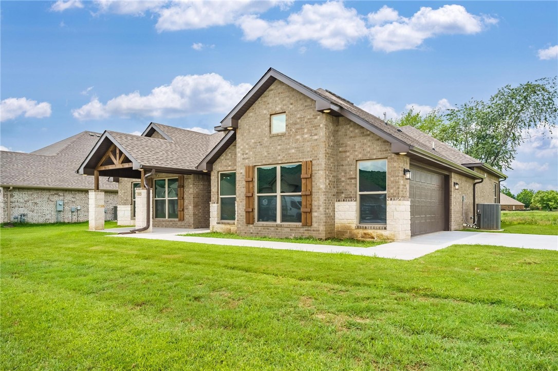 The 2410 series is a 4 bed, 3 bath home that offers a large family, dining, and kitchen area with a barstyle counter that is ideal for hosting guests. An open design layout creates a welcoming space for family time. The large primary suite offers a spacious walk-in closet, double bathroom vanities, and separate tub and shower. Taxes subject to change based on new construction.