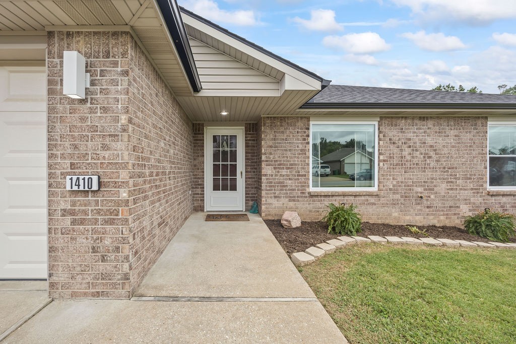 Welcome home to this well maintained 3 bed, 2 bath split floor plan with ample backyard space! This charming move in ready home is complete with brand new roof and updated flooring, paint, lighting and nest thermostat. This home offers a well thought out floor plan that allows for entertaining and comfortable living. Step into the living room with vaulted ceiling and plenty of space for everyone. The eat in kitchen makes entertaining a breeze just off the patio door that opens to your spacious tree lined backyard for great privacy. The kitchen is equipped with a sizable pantry and plenty of cabinets for storage! This house offers unbeatable storage options with coat and linen closets just off the primary bedroom. And the primary provides separate closets for seasonal wardrobes changes. Located around the corner from Rogers High School and just a few minutes from growing Pleasant Grove shopping and dining. Just down from biking at the Blossom Way Trailhead!