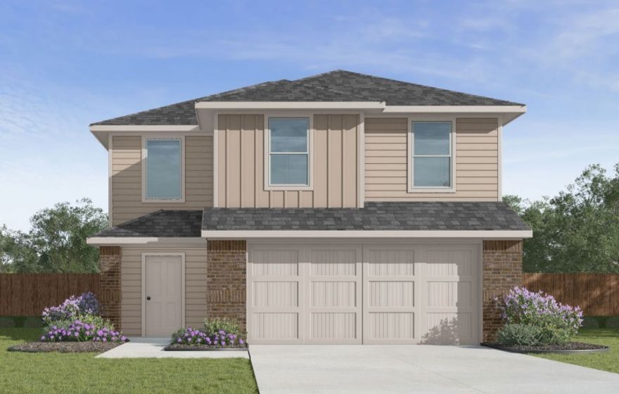 The Delightful Delilah plan in Whispering Springs offers 3 bedrooms and 2.5 bathrooms! All bedrooms are located on the second floor. Upon entering, you’ll find a spacious kitchen open to the dining area and living room, perfect for entertaining! The downstairs will have LVP throughout, with carpet in all bedrooms and on the stairs. The upstairs ensuite features a walk-in shower! These homes will have brick with Hardie® siding per plan. Parcel and tax TBD.