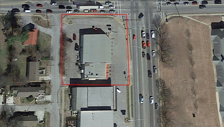 Multi tenant property on the corner of Thompson & Huntsville with 32,000 cars daily. Just under 1 acre site with 8,056 sq ft of space. Currently divided into a 2,200 sq ft. restaurant & 5,856 sq ft of retail space that are income producing. There is a lot a of re-development potential to this site.