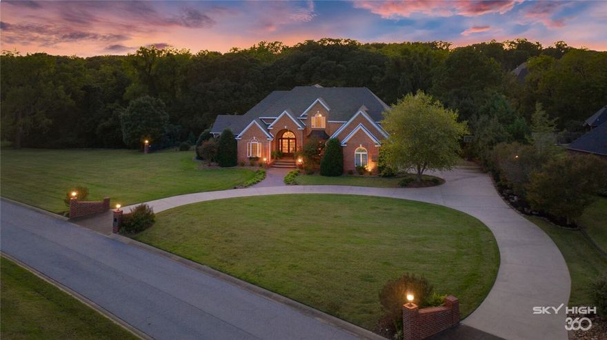 Exquisite one owner custom home nestled on a sprawling 1.71 acres in coveted Talamore subdivision. Walk into this elegant home and experience the remarkable features, including 2 stately staircases, hardwood floors, 5 fireplaces, surround sound, crown molding, 2 antique doors, custom built ins, soaring ceilings, plenty of storage and spacious rooms featuring an open floor plan. This 4 bedroom home offers 2 living areas on the main level, gentleman's study, formal dining room, grandeur master suite with private terrace, media room w/half bath, bonus room and a well manicured lot with circle driveway. The epicenter and open gourmet kitchen features professional grade appliances, center island with prep sink and a custom pass through bar with wine refrigerator, ice maker and sink. Unwind and escape to the 3 seasons porch and private backyard and enjoy the gunite infinity edge pool, hot tub, pool house and outdoor patio with built in grill. New roof September 2020.