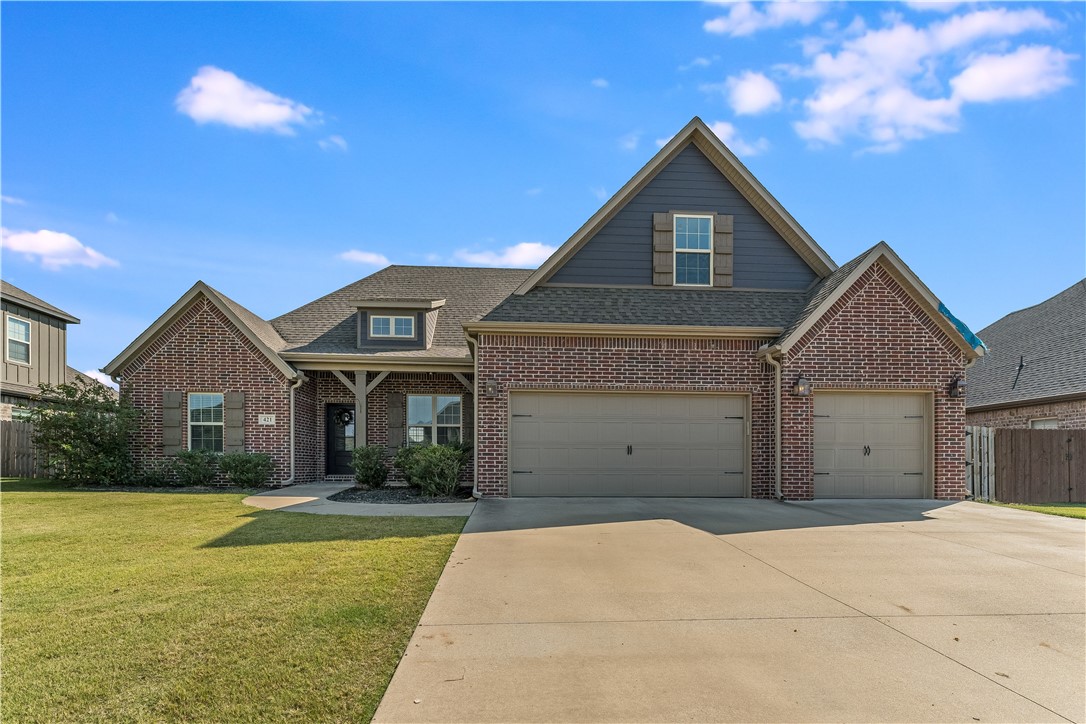 Just steps from Jim D. Rollins School of Innovation and an easy walk to Harry Sbanotto Park, this 4-bed, 3-bath home offers 2,390 SF of stylish comfort in a welcoming community with a neighborhood pool. Inside, an open floor plan with wood floors, wood-beam accents, and a gas-log fireplace creates an inviting space for everyday living and entertaining. The gourmet kitchen showcases granite countertops, under-cabinet lighting, stainless appliances, a gas cooktop, and vent hood. French doors lead to a private officeāperfect for remote work. The primary suite features crown molding, a spa-like bath with walk-in tiled shower, dual sinks, and a walk-through closet that connects to the laundry room. A new roof will be installed next week for added peace of mind, and a 3-car garage plus covered patio complete this thoughtfully designed home.
