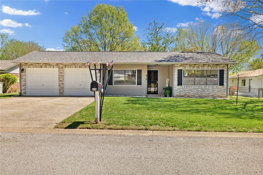 Welcome to this well-maintained home in a highly desirable neighborhood, tucked away on a quiet street yet conveniently located near major employers, the airport, and shopping. This 1,170 sq ft, 3-bed, 2-bath home with a 2-car garage sits on a spacious ¼-acre lot and offers the ease of single-level living no stairs to worry about. New roof (2022) New central gas heat (2024) New 2.5-ton HVAC system (2025) oversized for comfort and efficiency. Inside, you’ll find fresh paint, durable and stylish wood-look tile flooring  and carpet in the bedrooms. The home also features newer appliances, making it truly move-in ready. Step outside to enjoy a 10x10 covered patio and a fully fenced, pet-friendly backyard. A 14x8 storage building for tools, hobbies, or lawn equipment. The yard has been thoughtfully cared for, and as the season progresses, you’ll really see the love and effort that’s gone into it. This home has been lovingly maintained and is ready for its next owner don’t miss your chance to make it yours!