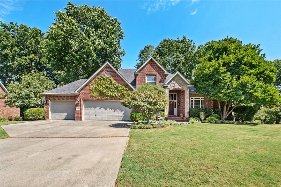 Take a look at this incredibly well kept home in central fayetteville. Amazing Privacy in the backyard and the lot backs up to Mud Creek. Stately home with multiple rooms for entertainment and living. Custom office with high end built ins. Formal dining that flows into the living and hearth room. Primary on main level. 3 bedrooms up and full living and bedroom in walkout basement. Not many houses come up for sale in this location with this many amenities.