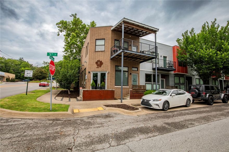 Very Rare Office / Condo Combination totaling 1,520 sqft. On the first level there is an amazing 760 sq ft office zoned CI (commercial improvement). On the second level there is an updated 760 sq ft condo w/ covered patio zoned R1 (residential). The office parcel is 765-29475-100. The condo parcel is 765-29475-000. The location is perfectly close to the University of Arkansas, Dickson St & all things Fayetteville. This property of also listed on the residential side ML#1311533. Don't miss this unique opportunity to invest in a mixed-use option that stands alone in the current marketplace. Call to book your private showing today!