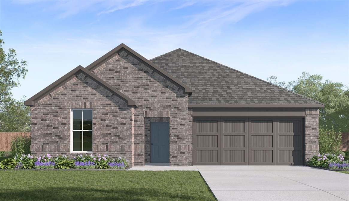 Beautiful Boone plan in Huber Place in Centerton, AR! Each home in Huber Place was meticulously crafted with attention to detail, creating a space that feels both luxurious and welcoming. From the moment you walk through the door, you'll be greeted by modern features and spacious layouts that cater to every lifestyle. Each home will feature a modern electric fireplace with a poplar mantle. There will be LVP flooring throughout. You’ll find a ceiling fan in all bedrooms and the living room! These homes will be complete with quartz kitchen counters, 42-inch cabinets, and stainless-steel appliances! The Boone plan offers a lovely office nook/planning room off the kitchen! The primary bath features quartz counters, double sinks, a walk-in shower with tiled walls and a garden tub! The secondary bath will have a tub/shower with tiled walls. Home will have a Garage Door Opener, landscape package, and beautiful 4 Sides brick with Hardie® fascia per plan.
