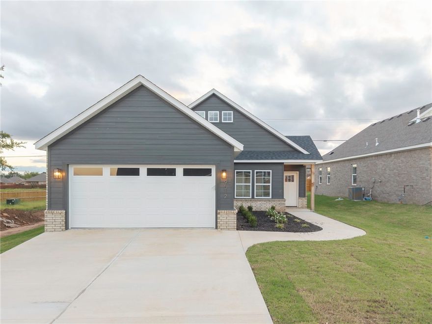 Special Financing Incentives Available through Emily Rainwater with Centennial Bank! Up to $3,000 in concessions with an acceptable contract and approved offer, which may be applied toward an interest rate buy-down or closing costs when using the preferred lender. (Buyer must use the preferred lender to capture any incentives.) Welcome to Chaffee Cottages! This charming 3-bedroom, 2-bathroom home blends style, comfort, and convenience in the heart of Fort Smith. The open floor plan creates a seamless flow between the living, dining, and kitchen areas, where you’ll find granite countertops, a gas range, and plenty of space for gathering and entertaining. An upstairs bonus room offers endless possibilities—perfect for a home office, playroom, or media space. The private primary suite provides a relaxing retreat, while two additional bedrooms give flexibility for family or guests.