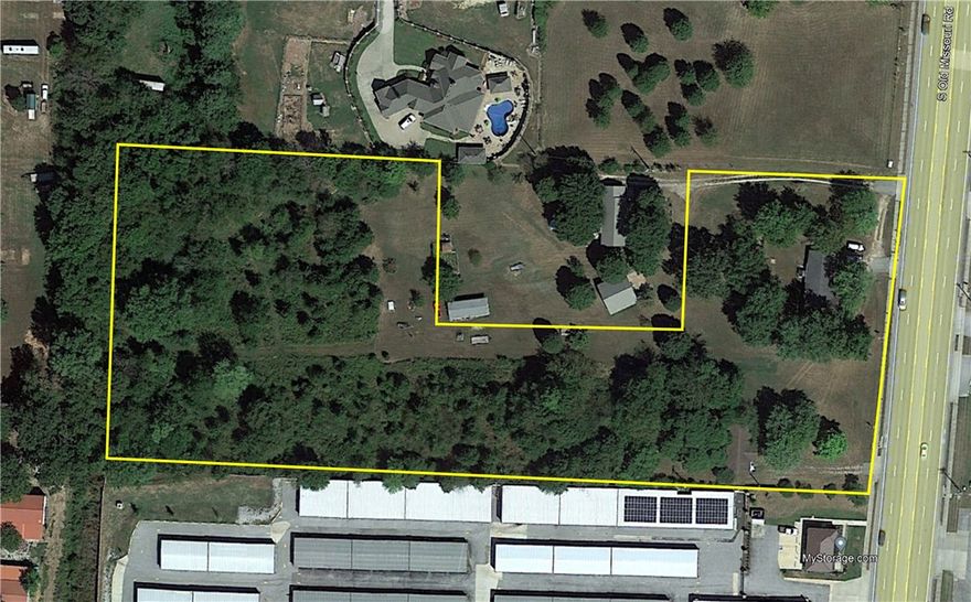 Approximately 5.5 acres in Springdale just a few hundreds feet North of Lake Fayetteville. Property currently features two residential structures. One house is 1496SF built in 1966; another 1032SF built in 1977. Lots of possibilities with this property. Including renovation and rentals; New Construction of Estate Home; Possible commercial or multi-family development. Currently zoned Agriculture. New development would need possible rezone and city approval. Please contact list agent for any desired property walks or tours. Currently Occupied.