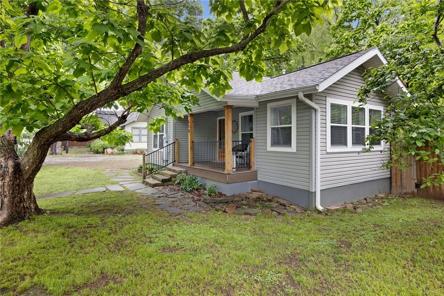 Charming cottage-style home perfectly positioned catty-corner to Walker Park, offering exceptional walkability to trails, green space, playgrounds, and the outdoor lifestyle Fayetteville is known for. This thoughtfully updated residence blends cozy character with functional everyday living, making it ideal as a primary home, weekend retreat, or flexible investment opportunity.
Inside, you’ll find warm natural light, inviting living spaces, and a darling eat-in kitchen that combines charm with practicality. The layout offers a comfortable flow for gathering, relaxing, and daily living needs. 

Mature trees and welcoming curb appeal create a peaceful setting while still being conveniently close to downtown Fayetteville, dining, entertainment, and the Razorback Greenway. Enjoy peaceful mornings on the porch and easy access to nearby parks, biking trails, and year-round local events.

Owner currently holds an active STR Type 2 license that may transfer with city approval.