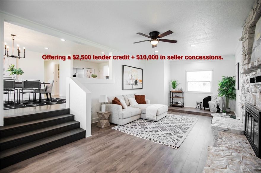$10k in seller-paid concessions with an acceptable offer+$2000 Lender Credit. 
Welcome to 809 NW 11th Street, the most economical turnkey home in Downtown Bentonville. Freshly updated, this home offers unbeatable value in one of Northwest Arkansas’ most sought-after locations. Just minutes from the Bentonville Square, the Razorback Greenway, and world-class mountain biking trails, this refreshed home connects you to the best of the city while providing a comfortable retreat. Recent updates include a brand-new roof, fresh interior and exterior paint, new flooring, updated lighting, and enhanced landscaping, creating a clean, modern aesthetic with timeless curb appeal. Inside, the light-filled living area flows seamlessly into a welcoming kitchen and dining space, while the bedrooms provide comfort and privacy. Outside, enjoy a refreshed yard and outdoor spaces perfect for relaxing or entertaining through every Arkansas season. Whether as a primary residence, second home, or investment property, 11th St delivers.