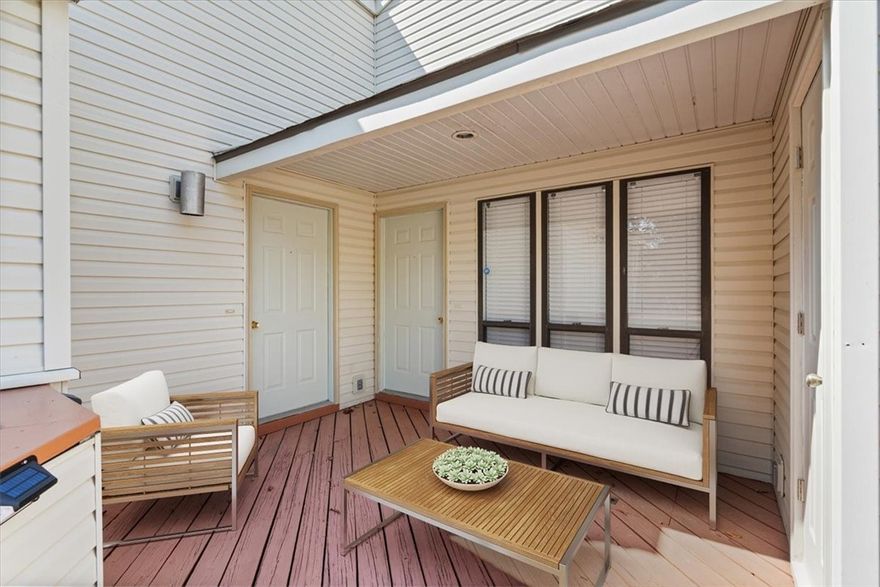 This condo has undergone quite the transformation over the last year! This bright and spacious home is certainly ready to welcome you home with its lovely front porch sitting area. Once inside there is a large open floor plan including the spacious living room and formal dining area with a cozy breakfast bar separating it from the kitchen. New flooring was added as well as new kitchen appliances & a washing machine and clothes dryer that will convey also. There are two full bathrooms with several updates so you are guaranteed your personal space, even when hosting guests. The huge primary bedroom is a true oasis at the end of your day with a private rear deck looking out to the wooded mountainside. This condo is ready for full time residence or it could easily be turned into an income producing nightly rental. It is just 2 blocks from the waters edge of Table Rock Lake and the Holiday Island Marina while still being only minutes from downtown Eureka Springs with its vibrant art scene and excellent fine dining.