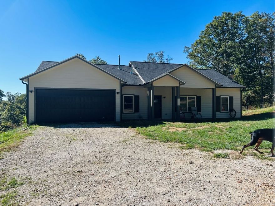 Located in Lost Bridge Village! Secluded area! Beautiful floorplan, built in 2023. Great entertaining home with open kitchen with island. 3 bedrooms with an office! Master bedroom good-sized with oversized shower, 2 sinks, walk-in closet! Office features French doors off to a wood deck looking out! Almost 2 acres of land, shows like a model home!