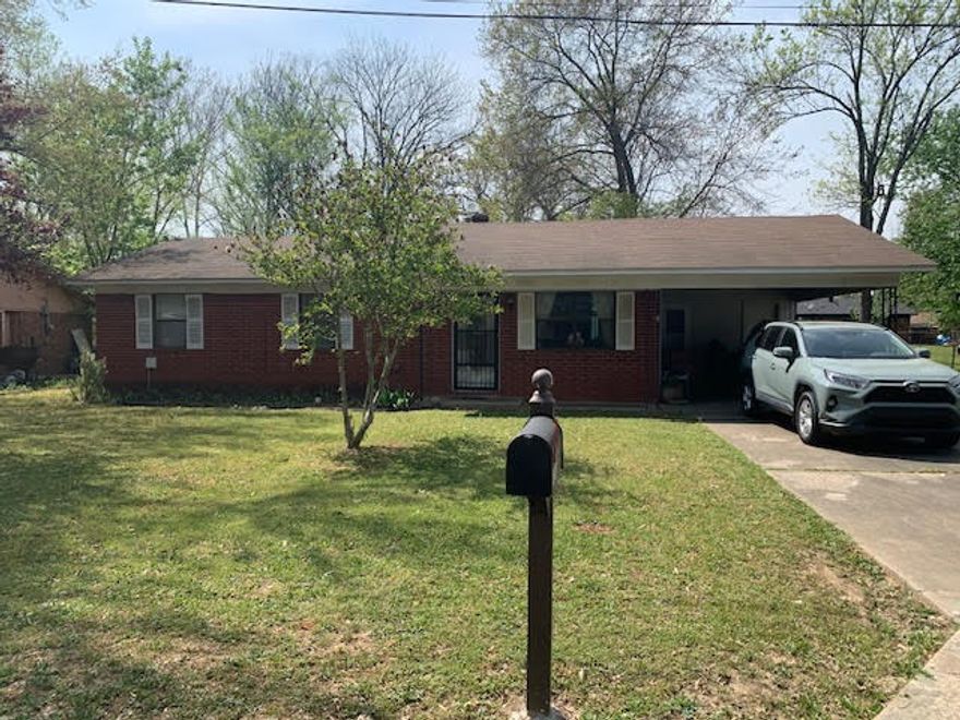 Charming 3 bedroom, 1 brick home featuring a fully fenced in backyard--perfect for pets, play, or relaxing outdoors. A great blend of comfort, durability, and everyday convenience.