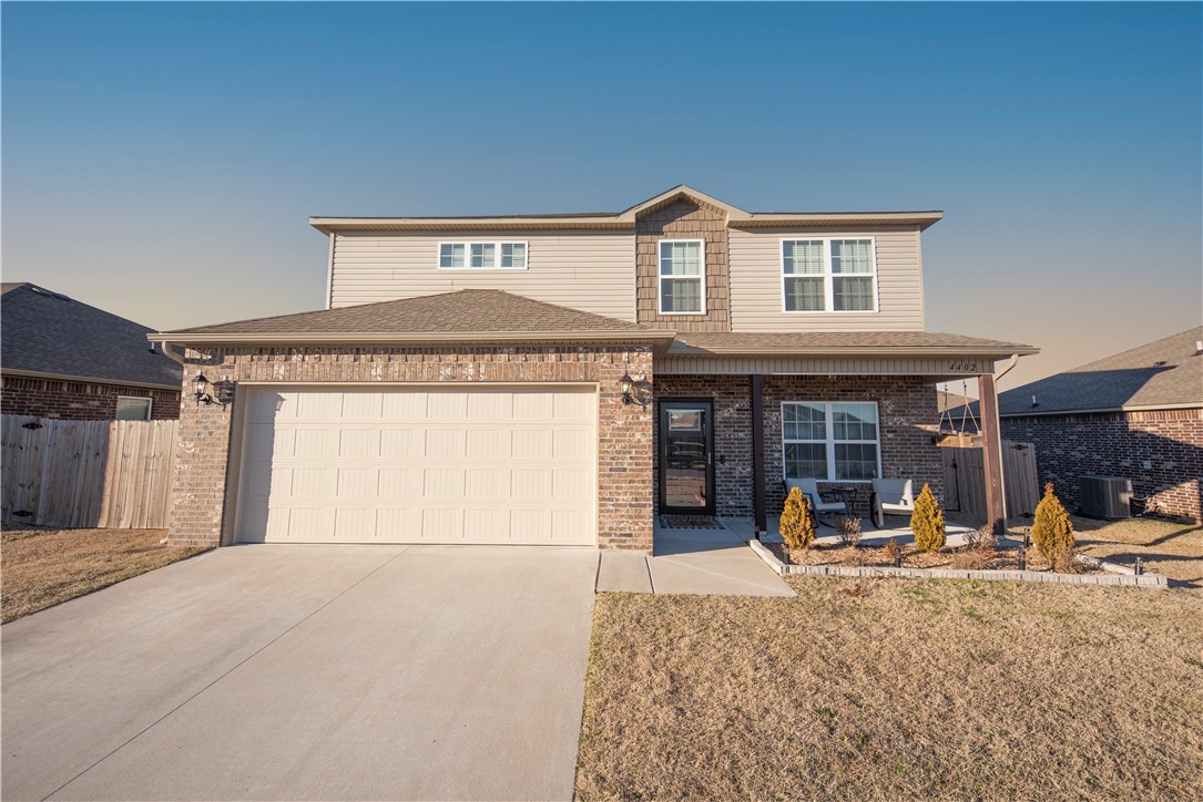 Don't miss this like new home with 4 bedrooms, 2.5 baths, 2 car garage! Spacious living room, eat in
kitchen with granite countertops,master bedroom has 2 walk in closets, 1/2 bath, laundry room all on
1st level. Upper level has 3 spacious bedrooms, bonus/family room with extra storage, full bath. Large fully fenced back yar with 10 ft double swing gate on right side, spacious covered patio for entertaining or just relaxing! Seller has made numerous updates & upgrades including new vanities, new light fixtures & mirrors in bathrooms, front and back storm doors with retractable screens. Full list is attached. Refrigerator and washer /dryer do not convey.