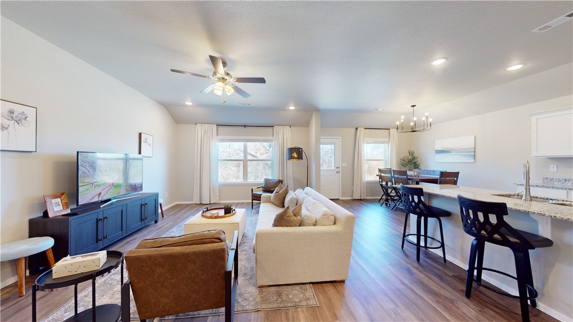 Are looking for the right home to fill all your needs, look no further. If you are seeking a truly move in ready home, how does furnished sound? All you need to do is add your family photo's and food for the refrigerator and start living. This 4 bedroom 2 bath home has white cabinets throughout, granite countertops, lvp, stainless steel appliances, washer and dryer, and a 3 car garage. You will enjoy this wonderful backyard to create family memories. If you are looking for a turnkey Airbnb opportunity, the special use permit is already in place for you to start hosting. This home will come with a transferrable 2-10 Warranty. Hurry do not wait it will not last long.