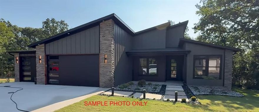 This home is to be built on a lot and with a custom home package. We do not currently own the lot; we will purchase it from the seller upon reaching an agreement with a buyer of the home and lot package. The provided images represent samples of previous homes we have constructed, showcasing varying sizes based on the same floor plan. We offer build-to-suit services with a markup of 22.5% over cost. Maintaining adherence to our existing floor plans and finishes, as seen in the photos, will facilitate budget predictability. However, we are also able to accommodate completely different floor plans, customized interior/exterior finishes, and color schemes, as design and planning have yet to commence.