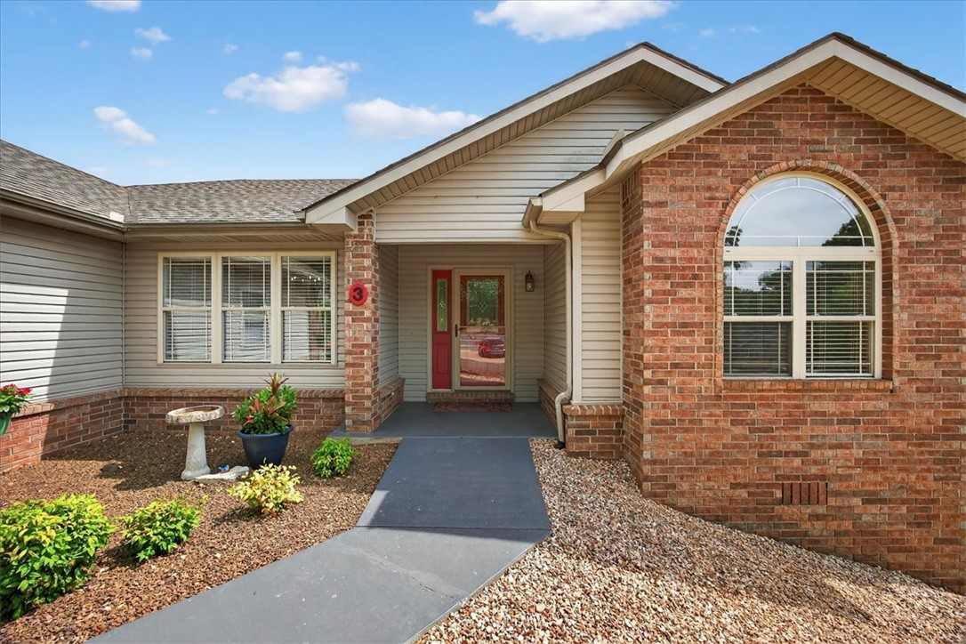 Excellent Location in a very attractive, quiet, friendly, built-out, cul-de-sac, near all the west side amenities, the Tunnel Vision Bike Trail, and with easy access to the I-49 bypass. Offered by the original owner, well-maintained, custom-built with high standards of craftsmanship. Open and airy split floor plan features vaulted ceilings, large rooms, windows, a gas fireplace, a composite deck, and a spacious sunroom. The lower level includes two large adjoining bonus rooms (square footage not included). Well-maintained with low-maintenance Landscape, New Flooring in 2024, HVAC in 2023, Roof & Gutter guards in 2019, and Kitchen Appliances in 2018. The owner has already completed the mandatory sewer hook-up. This home is move-in ready. Come add your own final touches and make this your new beautiful home.