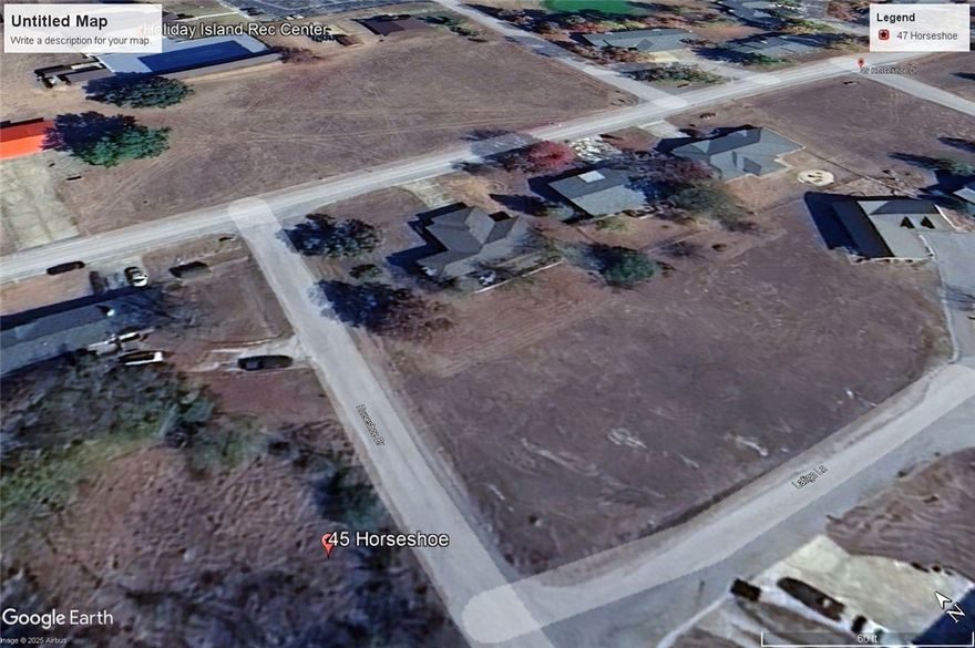 Ready for your dream home? This lot is a block from the Holiday Island Recreation Center and a short walk to the water. Quiet and gently wooded within a neighborhood, this lot offers the best of both worlds. Enjoy the amenities in Holiday Island like golf courses, a country club, swimming, tennis and a marina with a fishing dock or watch the local fauna from your front porch! Nearby Eureka Springs or Rogers offers great shopping and vibrant cultural hubs.