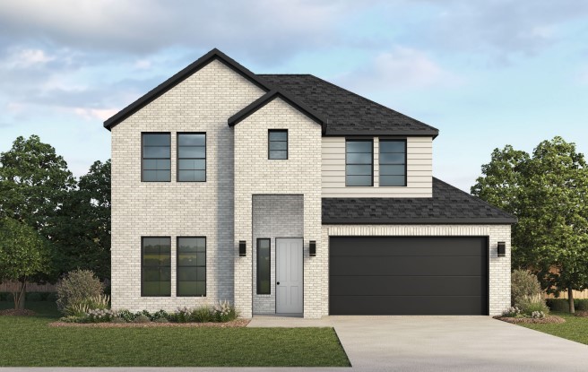 The Aurora plan in Noah’s Landing in Springdale, AR! These homes create a welcoming and comforting environment with open floorplans, an electric fireplace with a poplar mantle in the living room, and LVP throughout the first floor, carpet in upstairs bedrooms and living areas. In the kitchen, you will find a gas range, quartz countertops, and 42’’ cabinets! The primary ensuite features quartz countertops, tile flooring, a walk-in shower with tile walls, and a freestanding tub! The primary bedroom and ensuite are found downstairs with a secondary bedroom. Upstairs, you’ll find a game room and two bedrooms. Each bedroom and the living room will have a ceiling fan. These homes will feature 4-sides brick with Hardie® siding (per plan), and a covered back patio (per plan) and a landscape package. You will enjoy the programmable thermostat that allows you to control your environment with the touch of a button! Taxes and parcel TBD. Taxes and HOA dues are approximate.