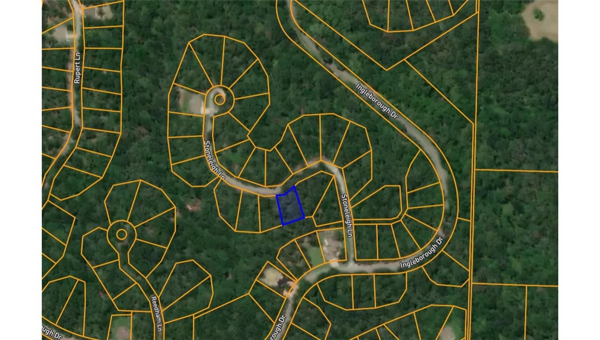 Build your dream home on this 0.24-acre lot on Stoneleigh Lane in Bella Vista’s sought-after Cardigan neighborhood. This property offers excellent potential for your vision, whether a private retreat or an investment property. Enjoy the perfect balance of tranquility and convenience with quick access to both outdoor recreation and city amenities. Just minutes from Bentonville and close to Bella Vista’s premier offerings, you’ll have access to scenic lakes for fishing and boating, miles of biking and walking trails, multiple golf courses, and beautiful community parks, all managed through the Bella Vista POA.