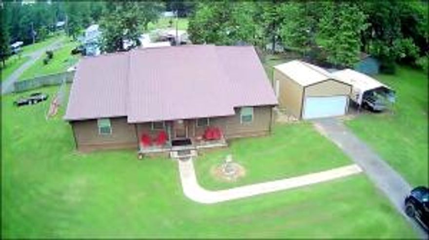 Need a fishing get-away? Looking for an Air B n B? Or just a place to call home? Checkout this 2-bedroom 2 bath home, complete with sunroom, shop and carport. Sitting on .48 of an acre just down the road from Carter Cove Campground that is on the shores of Nimrod Lake and Dam. Offering a very spacious primary bedroom, bathroom and kitchen, fenced backyard and storm cellar. The house is on public water, but there is also a working well. https://www.recreation.gov/camping/campgrounds/232543...