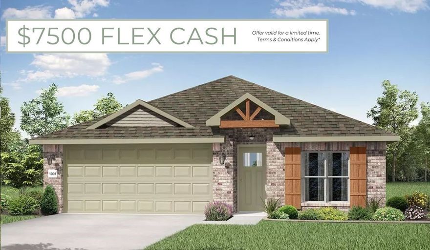 This 4 bedroom, 2 bathroom, 1550 square feet home is
ready to be filled with your family and friends! Natural
light streams into the living and kitchen area so you can
enjoy a spacious and airy family area with a dedicated
dining space. Available space is truly maximized in this
home with a large walk-in master closet and a dedicated
laundry space and linen closet.

*Taxes subject to change based on new construction.*