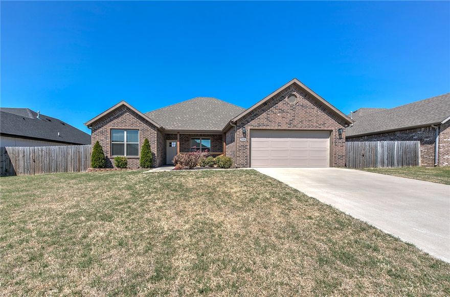 Move-in ready and full of charm, this beautifully maintained 4-bedroom, 2-bath home stands out with its stunning green cabinetry that adds a fresh, modern touch to the kitchen. Designed for both comfort and style, the open layout is perfect for everyday living and entertaining. Enjoy the convenience of a vibrant community featuring a pool and playground, all just half a mile from Shaw Family Park. Unwind on the screened-in porch with your favorite book, the perfect spot to relax and enjoy peaceful moments at home. This home offers the perfect blend of style, location, and lifestyle—ready for you to move in and make it your own!