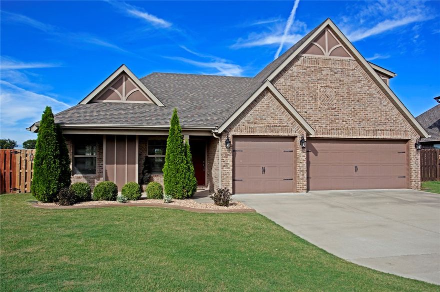 Professionally landscaped, new installed engineered wood floor and carpet throughout the house, and fresh paint by professional painter all done in September 2017&#xD;&#xA;&#xD;&#xA;This captivating home located in West Bentonville features what buyers want in a home. All brick exterior, 4 bedrooms, 2 baths, plus BONUS ROOM to enjoy as a playroom or entertainment room or office. . Lot is almost half an acre big, plus a storm shelter! &#xD;&#xA;Welcome Home!