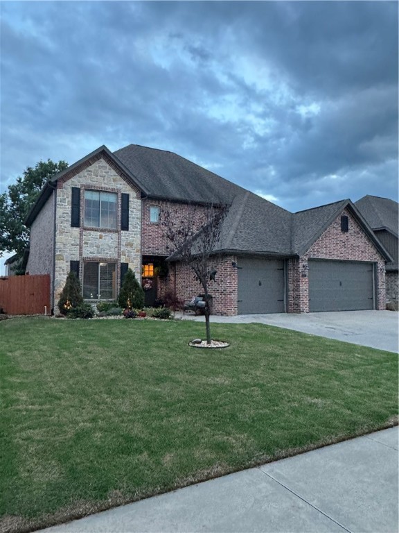 Welcome to your dream home in the heart of Bentonville! Walking distance to the Community Center, this stunning 4-bed, 3.5-bath home is the epitome of modern comfort and convenience.
As you step inside, you are greeted by the 2-story living room, with abundant natural light. Overlooking the covered patio and beautiful back yard,
The kitchen is a chef's delight, featuring sleek granite countertops, stainless steel appliances, ample cabinetry, and a convenient center island for hosting gatherings with friends and family.
downstairs you will find an office space with a one of a kind Doggy Condo.
Retreat to the primary suite on the main level, while the kids rooms are nestled Upstairs among a spacious media room, for movie nights and hanging out with friends.
Don't miss this rare opportunity to own a meticulously crafted home in one of Bentonville's most coveted neighborhoods. Schedule your showing today and make this your forever home!
Home has sprinkler system, home sound system, French drains and much more